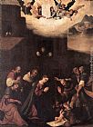 Ludovico Mazzolino Adoration of the Shepherds painting